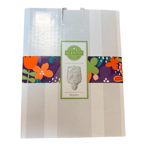 Scentsy “Rejoice” White Nativity Scene Plug-In Wax Warmer NWT - Picture 6 of 8